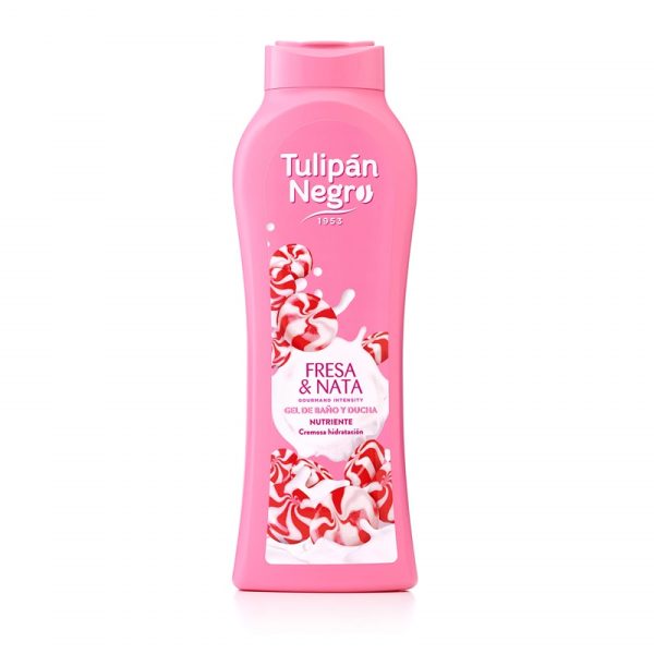GEL DE DUS TULIPAN FRESA Y NATA