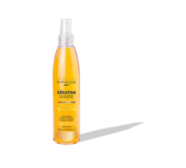 Spray cu Keratina Lichida pentru par uscat, Byphasse, 250 ml